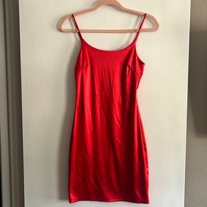 Spaghetti strap midi dress